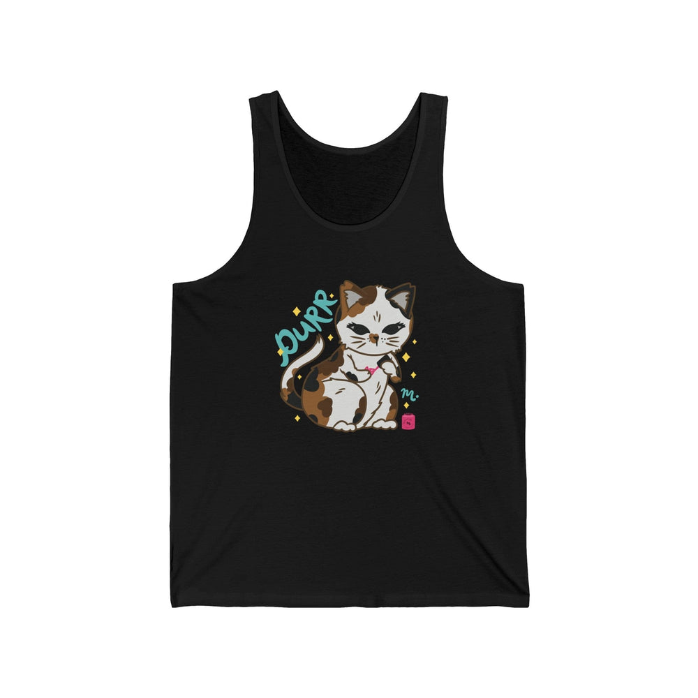 PURR Cat & Nails - Jersey Tank Top