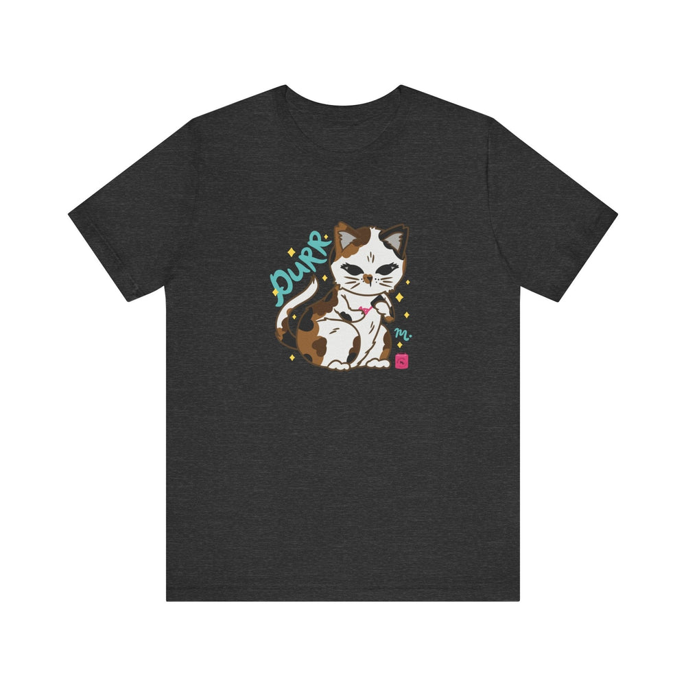 PURR Cat & Nails - Short Sleeve T-shirt