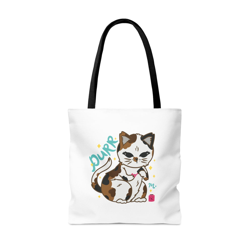 PURR Cat & Nails Tote Bag