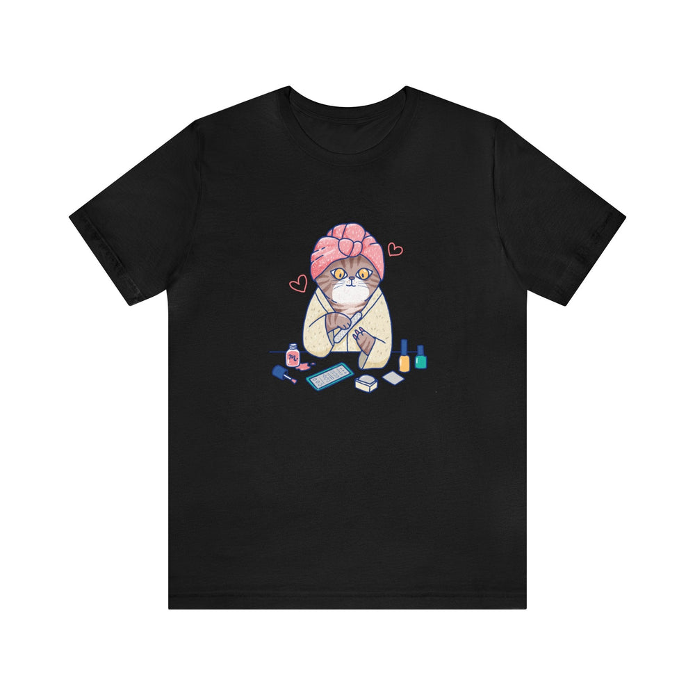 Spa Kitty - Short Sleeve T-shirt