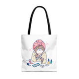 Spa Kitty Tote Bag