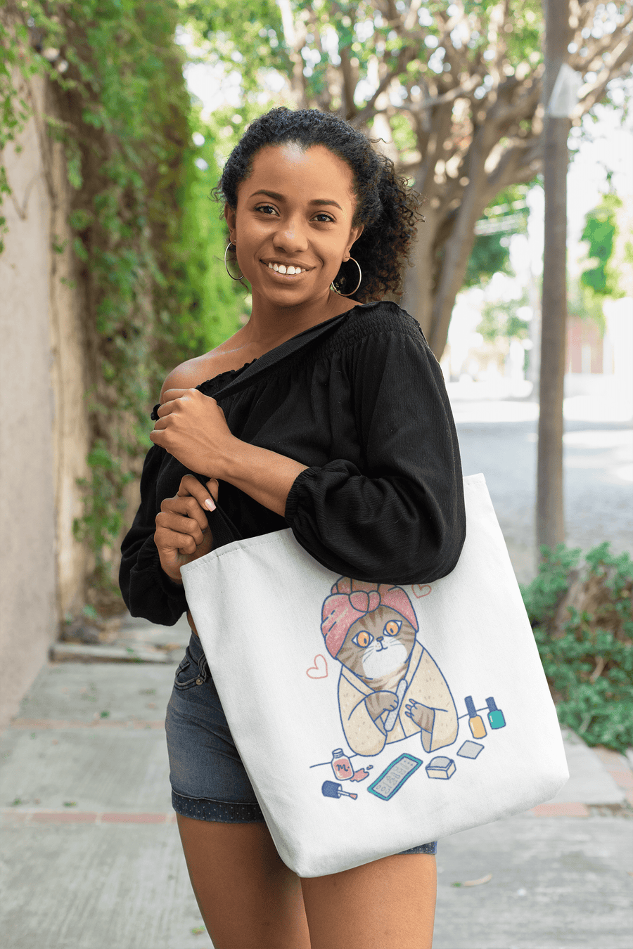 Kitty Tote Bag