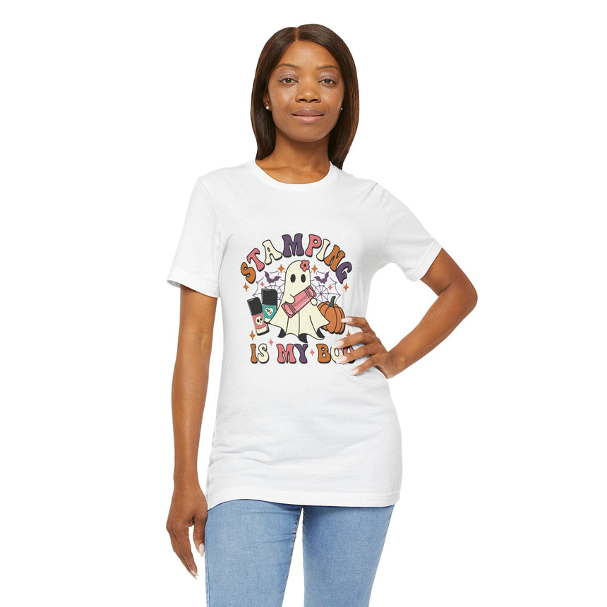 Stamping is my BOO - Short Sleeve T-shirt
