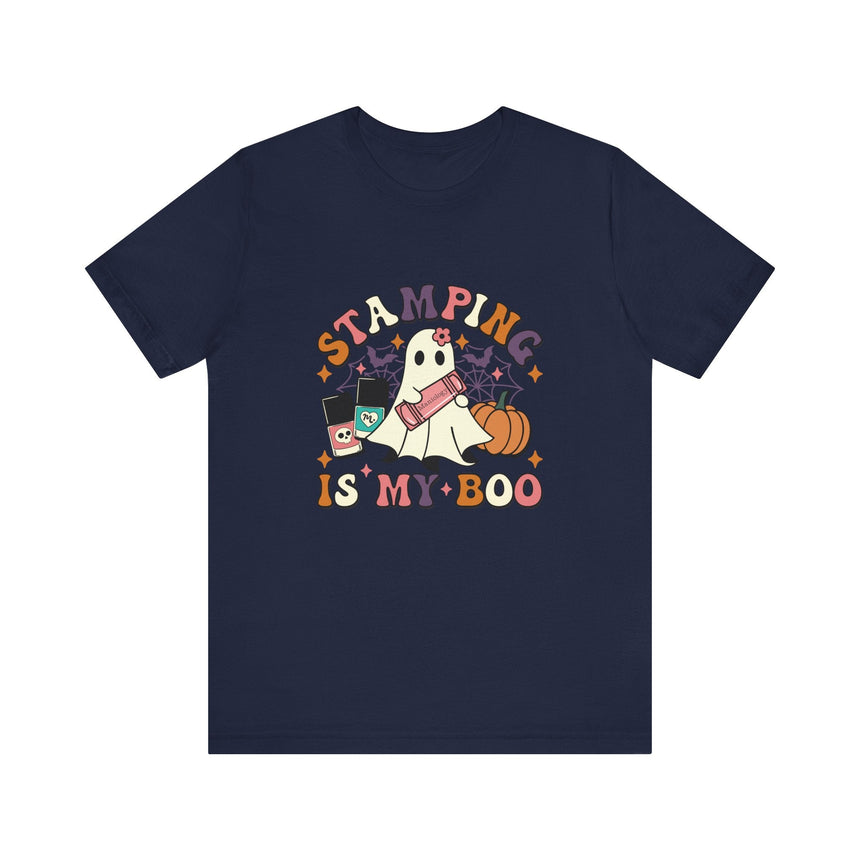 Stamping is my BOO - Short Sleeve T-shirt