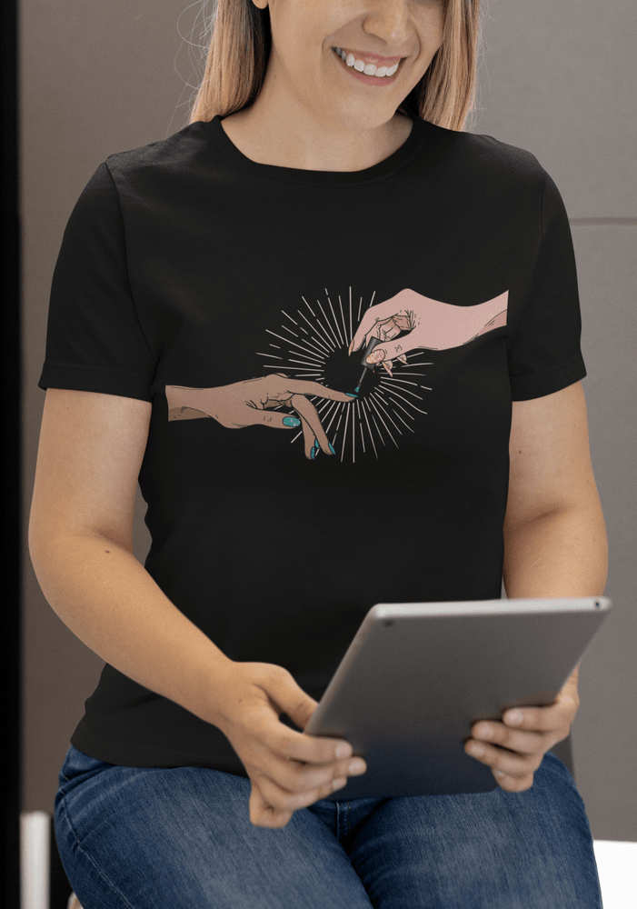 The Creation of Manicure - Short Sleeve T-shirt