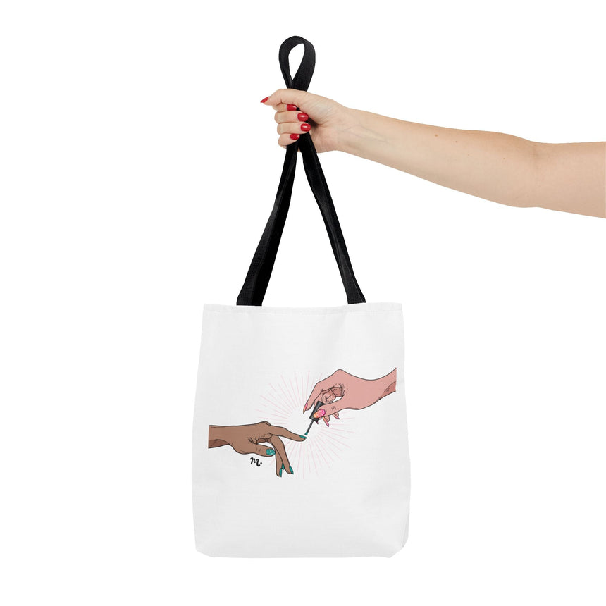 The Creation of Manicure Tote Bag