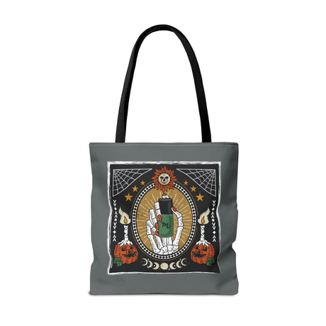 Vintage Halloween Tote Bag - Dark Grey