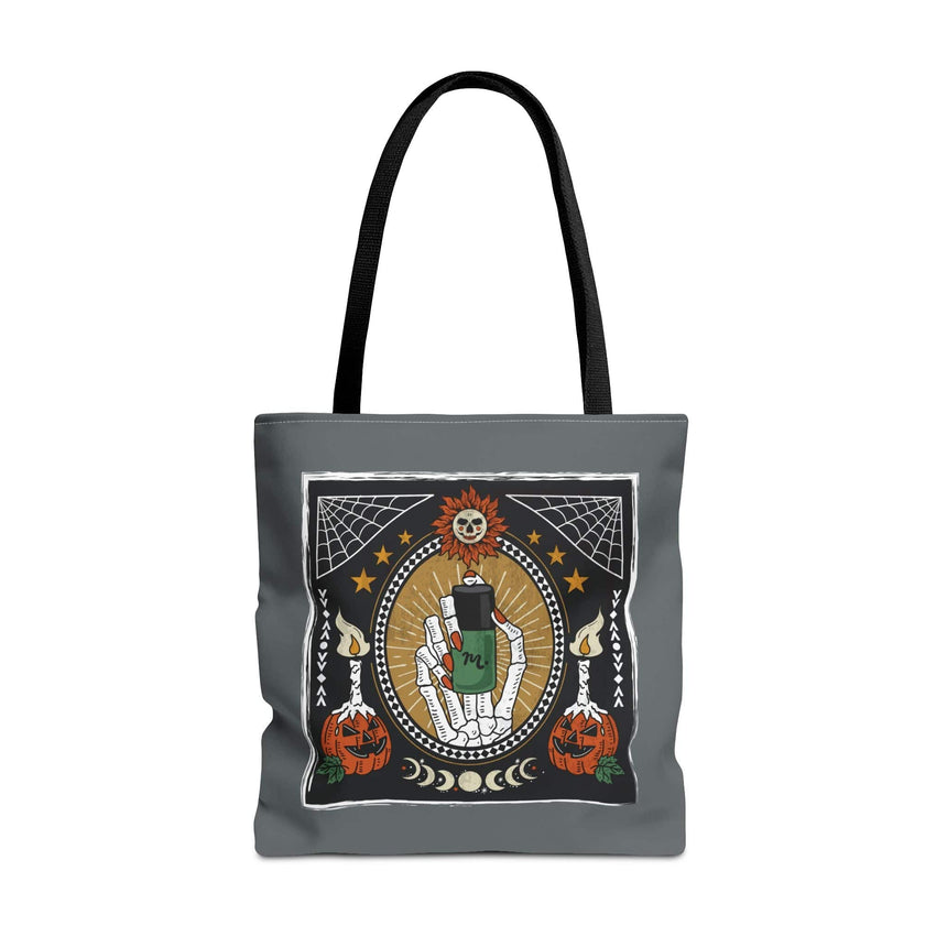 Vintage Halloween Tote Bag - Dark Grey