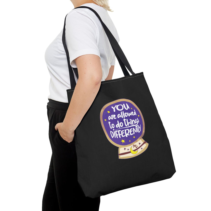 You Are Allowed to do Things Differently - The Nail Artist Tote Bag