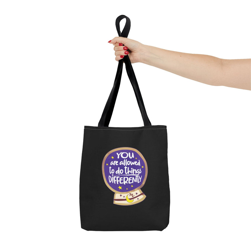 You Are Allowed to do Things Differently - The Nail Artist Tote Bag