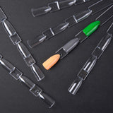 3-Tiered Clear Swatch Sticks w/ Ring - Set of 50 Sticks