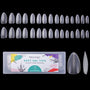 300pcs Full Cover Nail Tips for Extension in 15 Sizes - Medium Almond