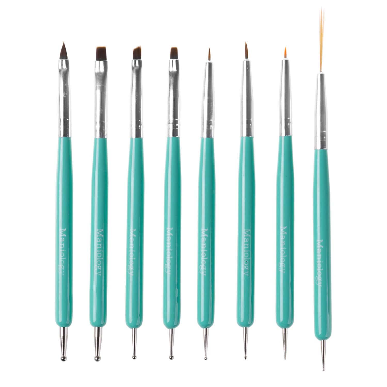 2022 Nail Art Brushes Set 10pcs Nail Art Design Pen Painting Tools With Nail  | eBay
