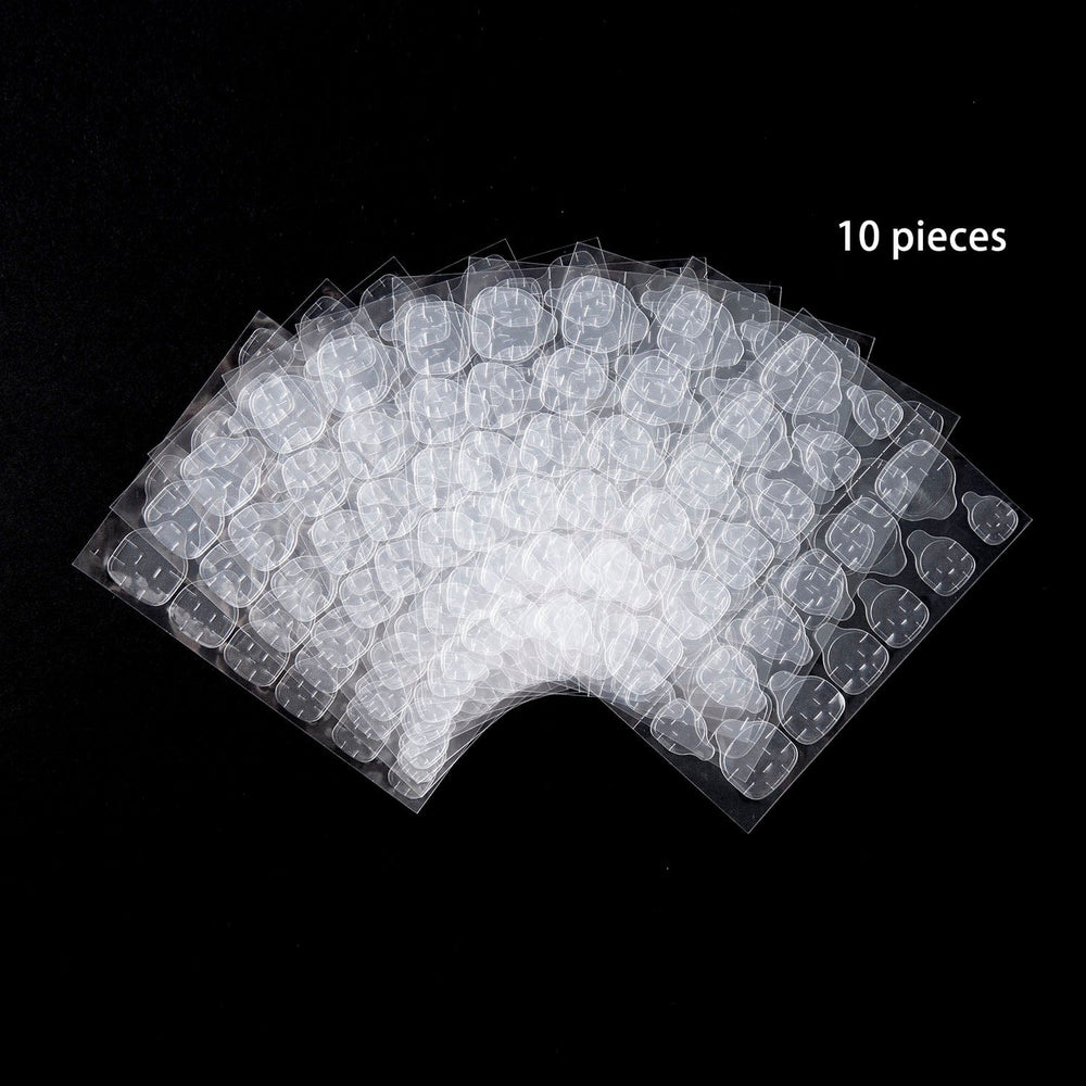 Adhesive Tabs For Press On Nails - 10 Sheets