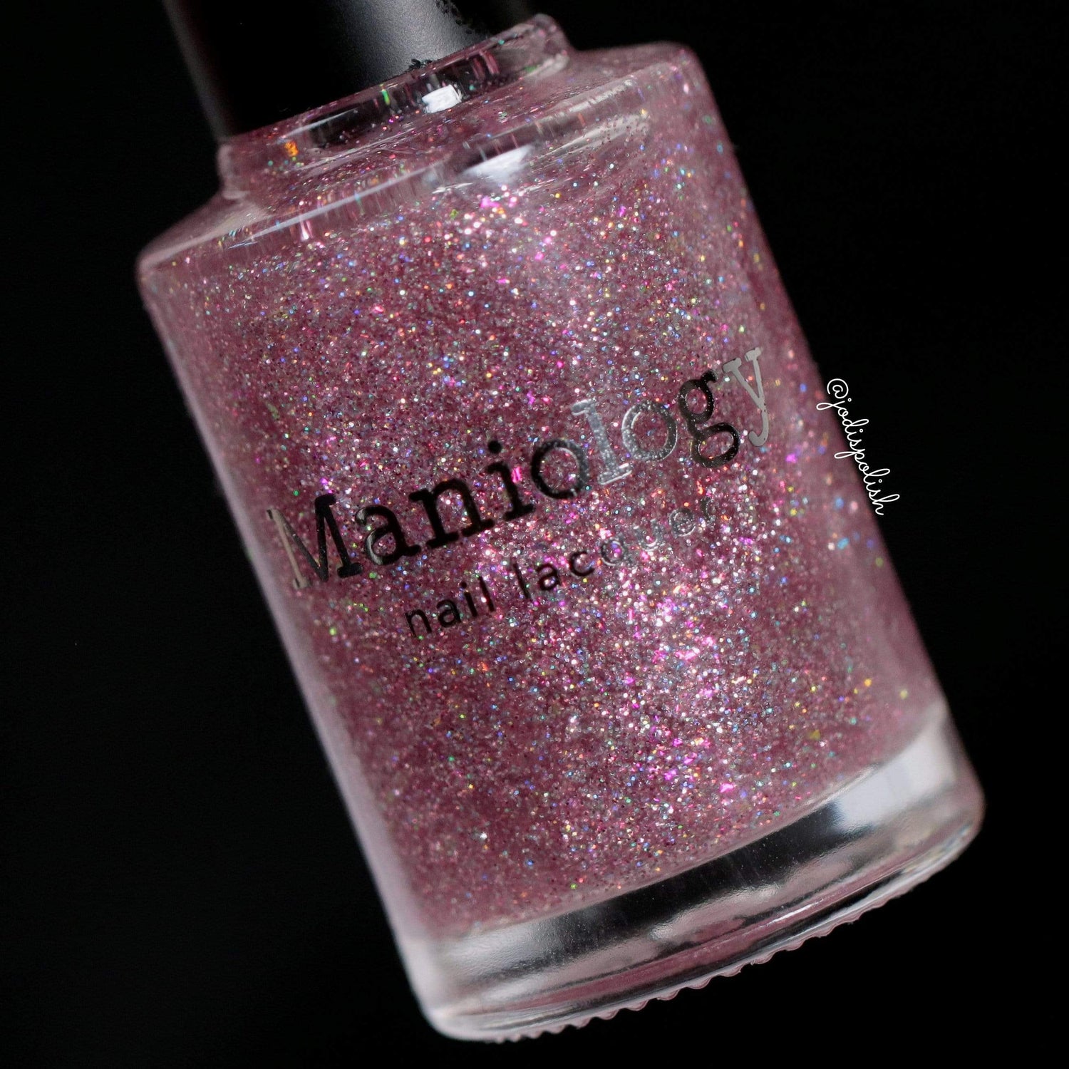 All That Glitters: Glisten (P123) - Pink Glitter Nail Polish