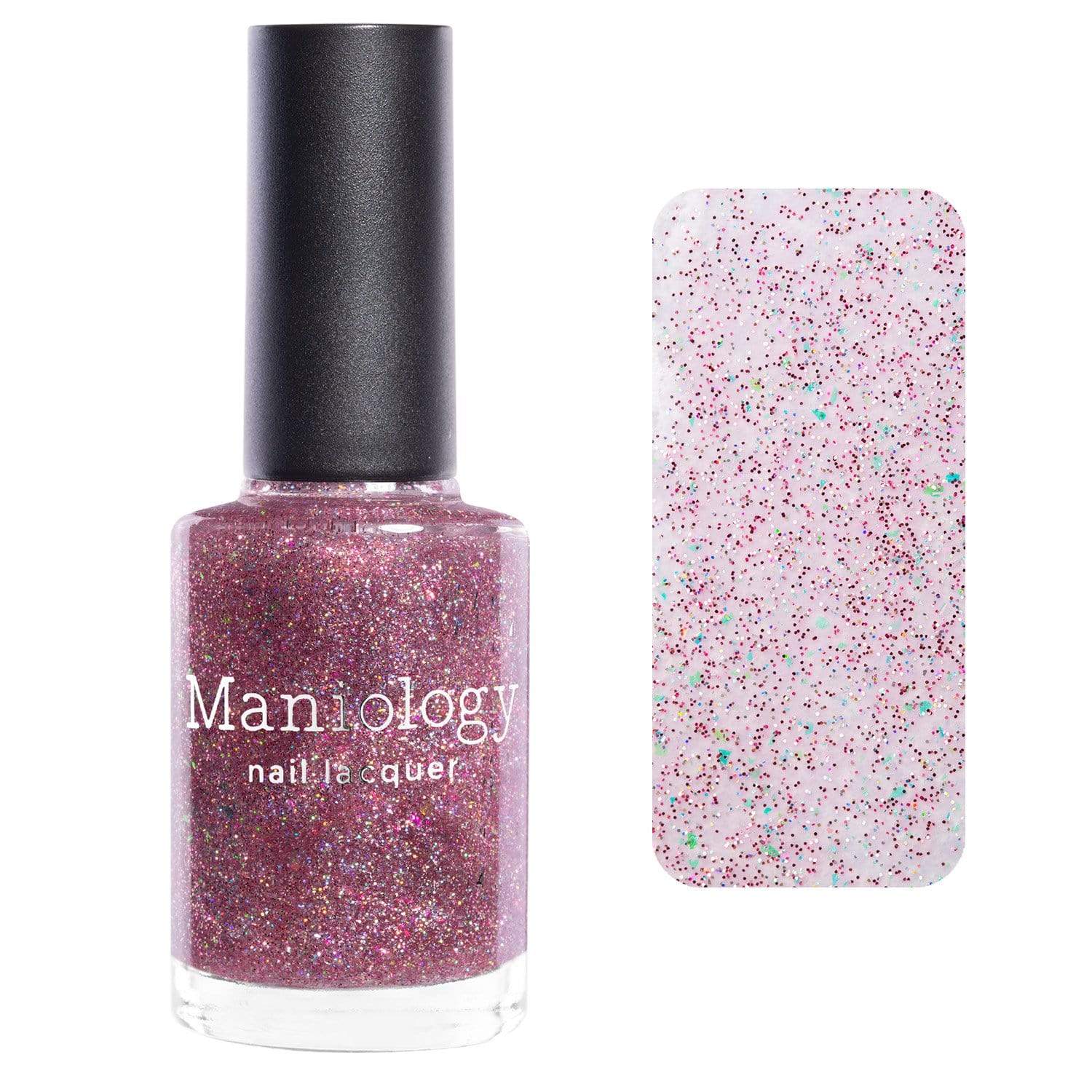 All That Glitters: Glisten (P123) - Pink Glitter Nail Polish