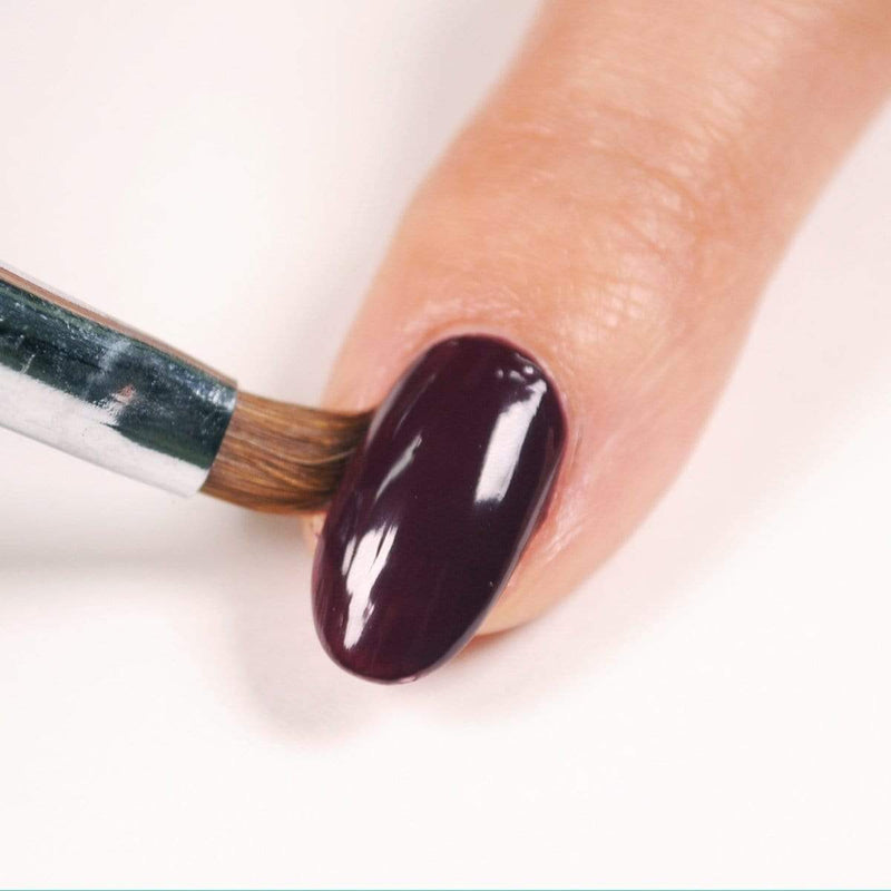 Clean nail polish brushes super easy! No acetone! 