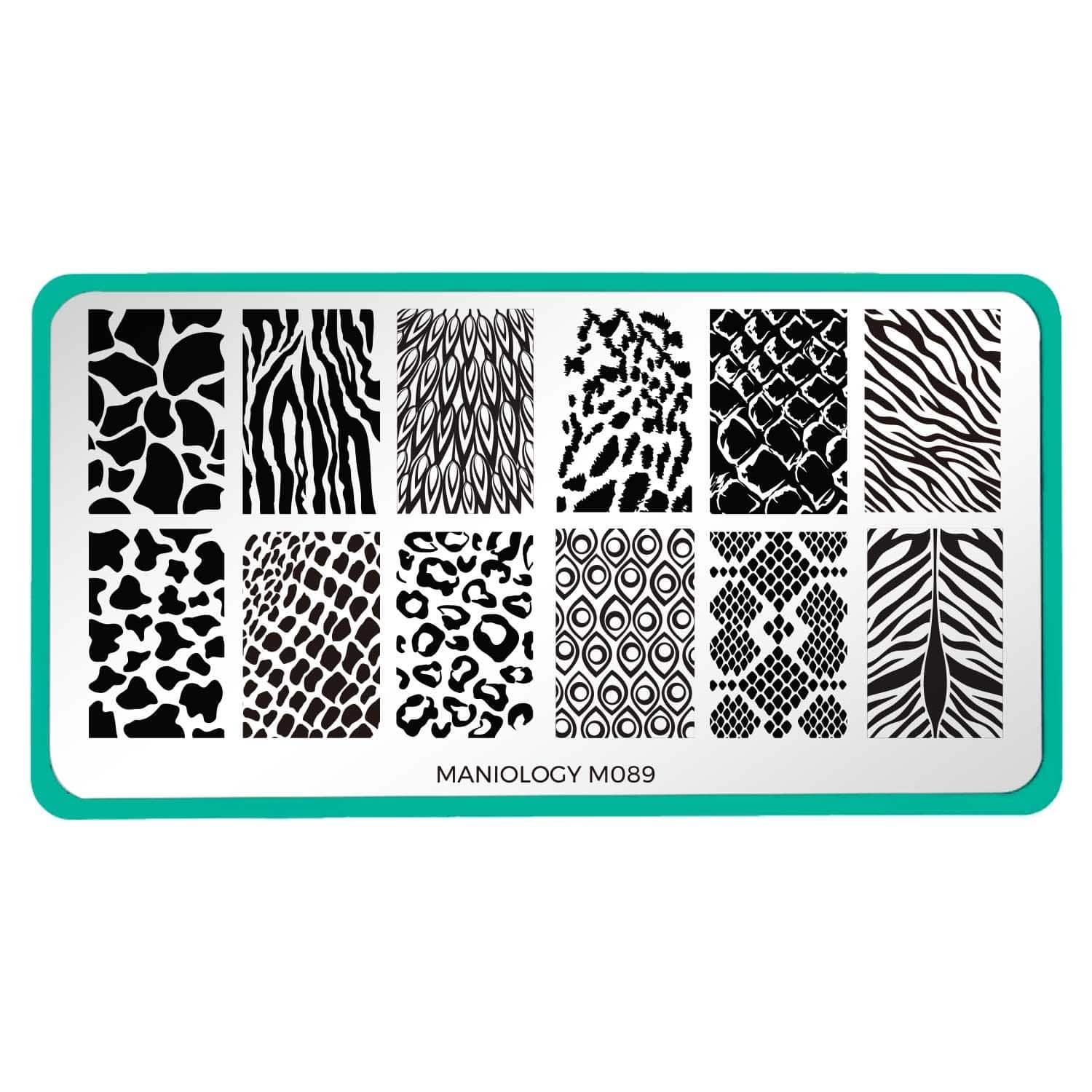 PH PandaHall 3pcs Schmetterlinge Nail Stamper, Lion Tiger Nail Stamping