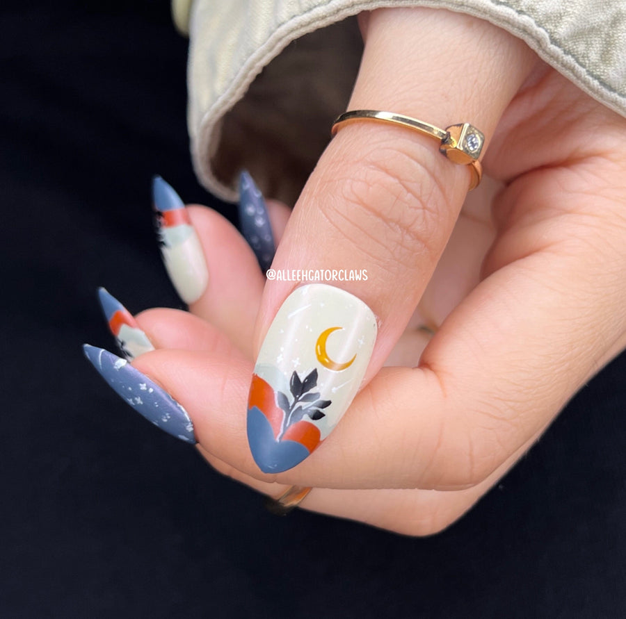Artist Collaboration: Tessa.lyn.nails (M322) - Nail Stamping Plate