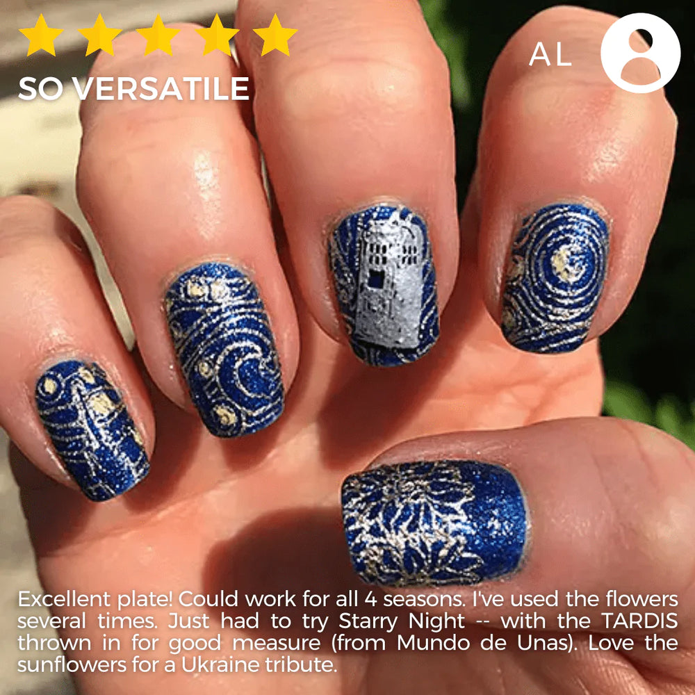 hand painted nail art – Mel's Nail Co