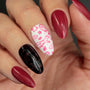 Autumn Blossom: Maple (B301) Cranberry Red Stamping Polish