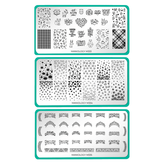 Maniology Mod: Set of 2 Nail Stamping Plates