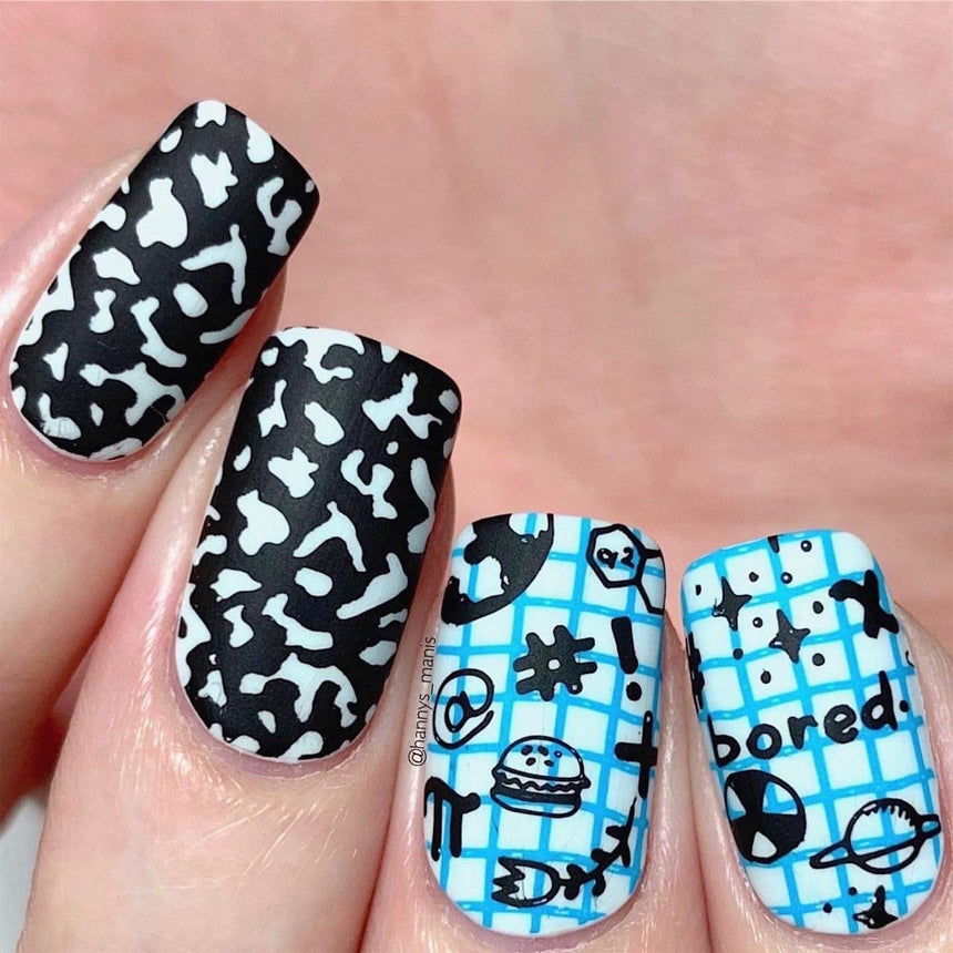 Back to School: Study Hall (m059) - Single Plate