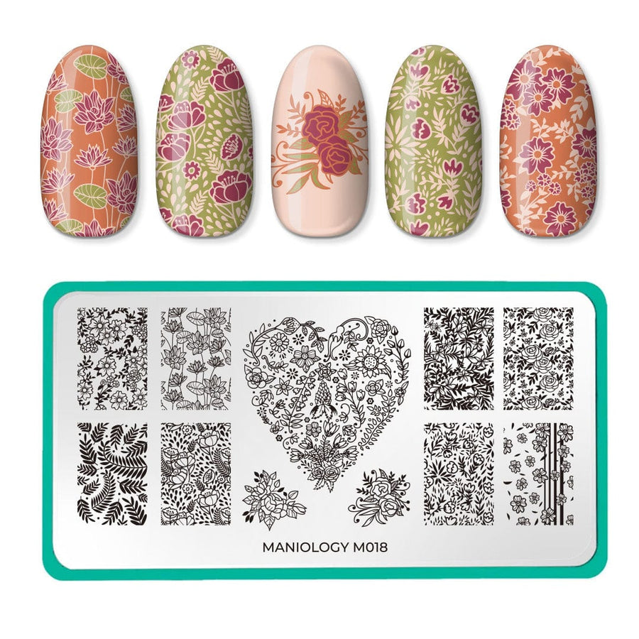 Bloomin' Babe The Giving Garden Stamping Plate