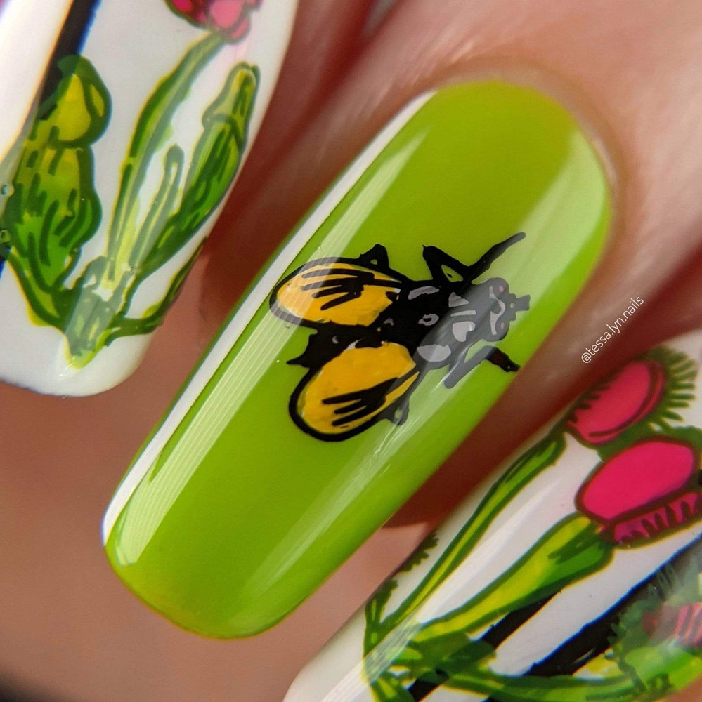 Carnivorous Plants (M223) - Nail Stamping Plate