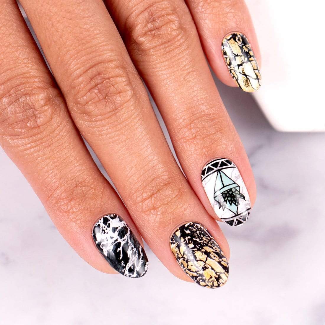 unoa 【Marble stone】No sleeve design What's New - Allstone