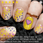 Classic Beauty: Hearts + Stars (BM-XL355) - Nail Stamping Plate