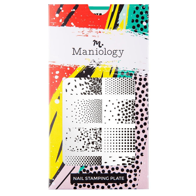 New Growth Nail Stamping Plate | Maniology