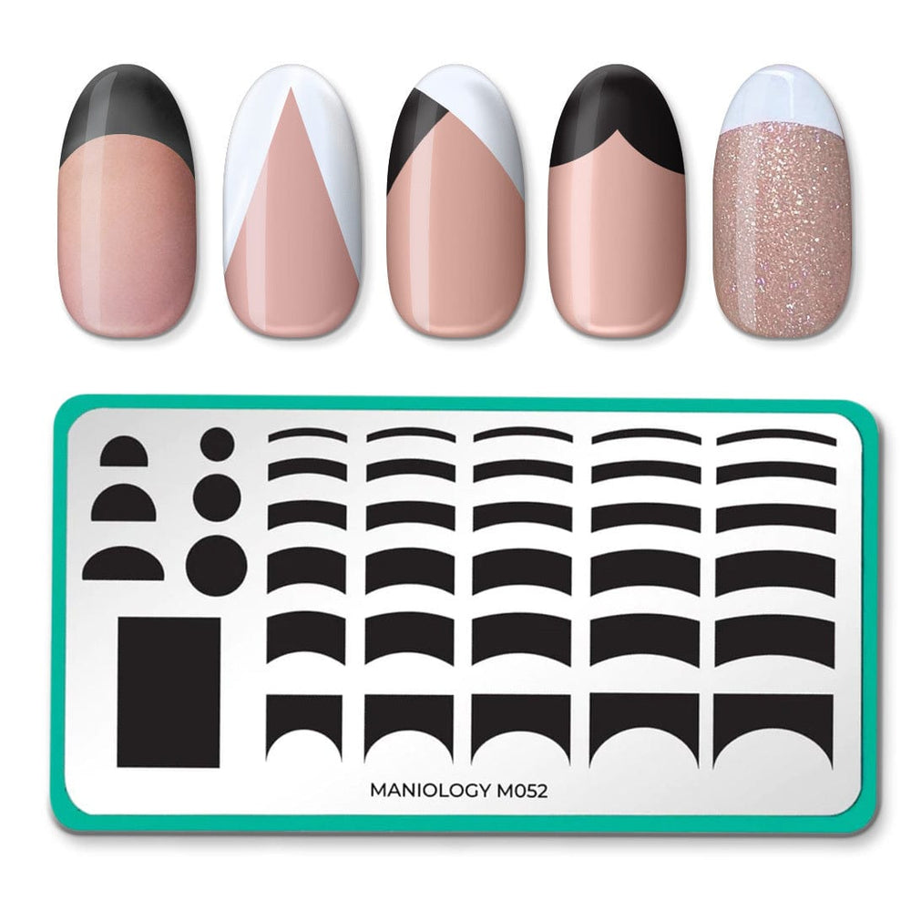 Classique: Pardon My French (m052) French Tip Manicure Nail Plate