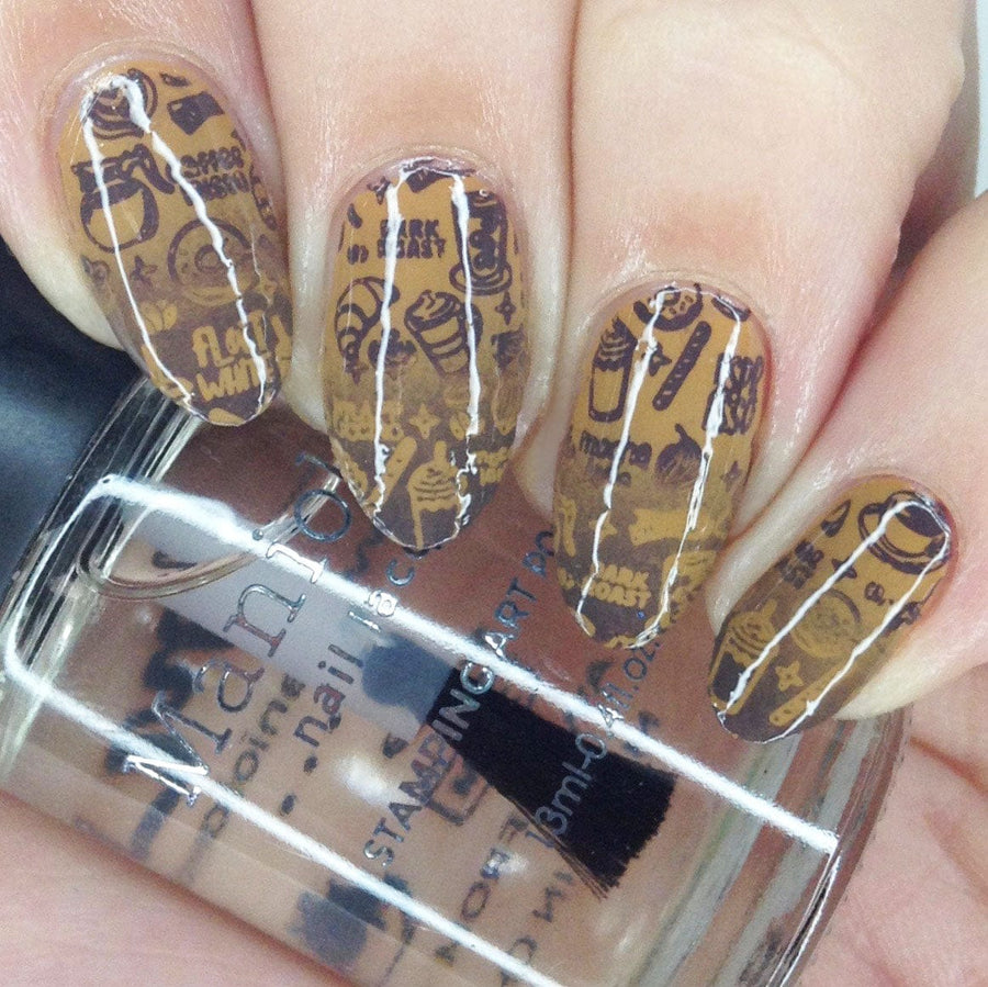 Coffee Lovers Only (M288) - Nail Stamping Plate