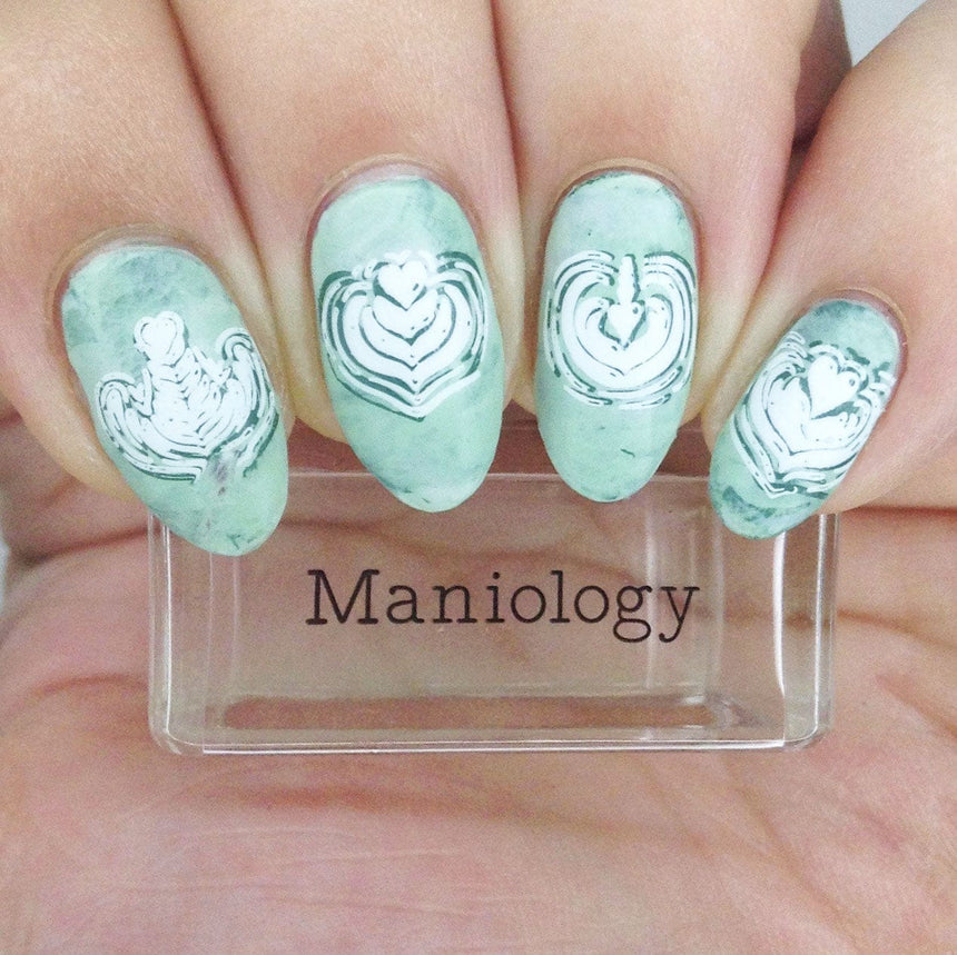 Coffee Lovers Only (M288) - Nail Stamping Plate