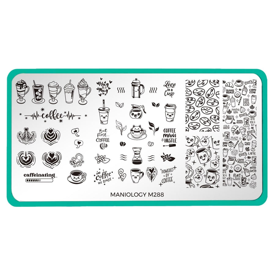 Maniology Mod: Set of 2 Nail Stamping Plates