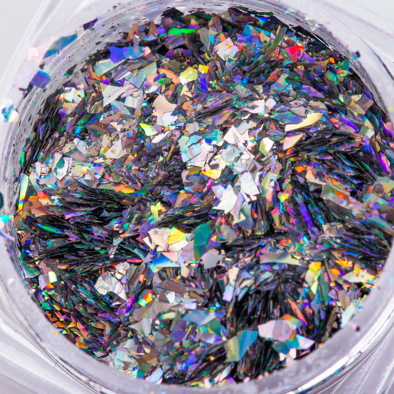 Crushed (NA031) Holographic Shard Glitter | Maniology