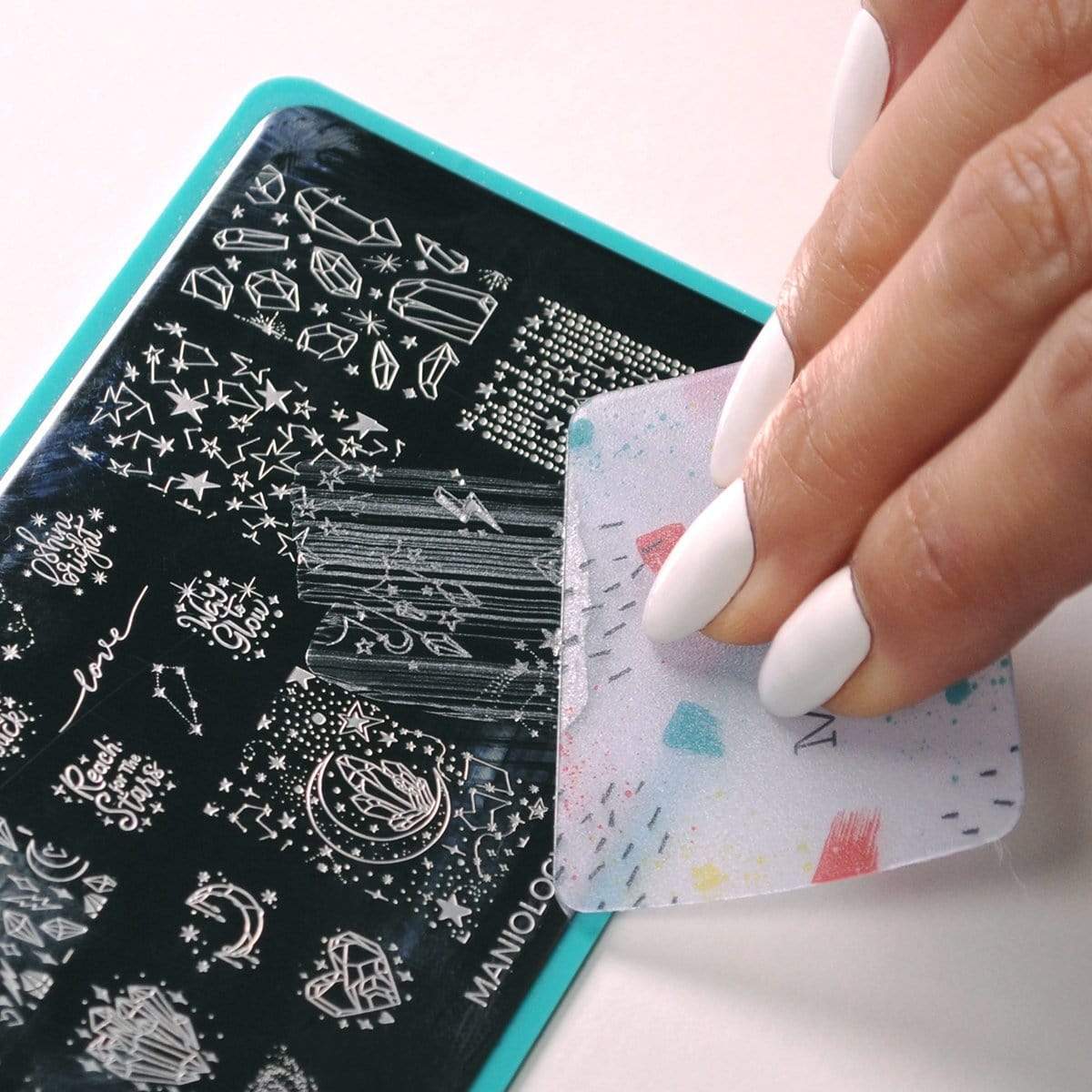 Crystal Galaxy: Space-Themed Nail Stamping Starter Kit