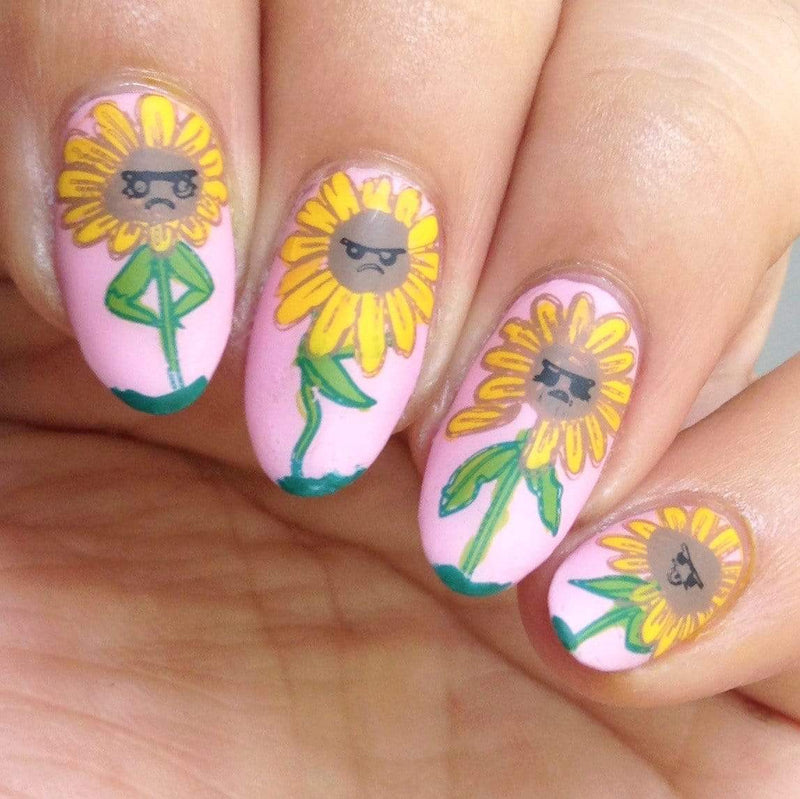 NAILS, Is There Such a Thing as Depressing Flowers? #CBBxManiMonday, Cosmetic Proof