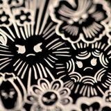 A nail stamping plate with a variety of garden designs by Maniology (m027).