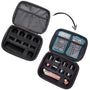 Deluxe Stamping Plates and Polish Holder Case - Jet Black