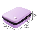 ﻿Deluxe Stamping Plates and Polish Holder Case - Lilac Dream