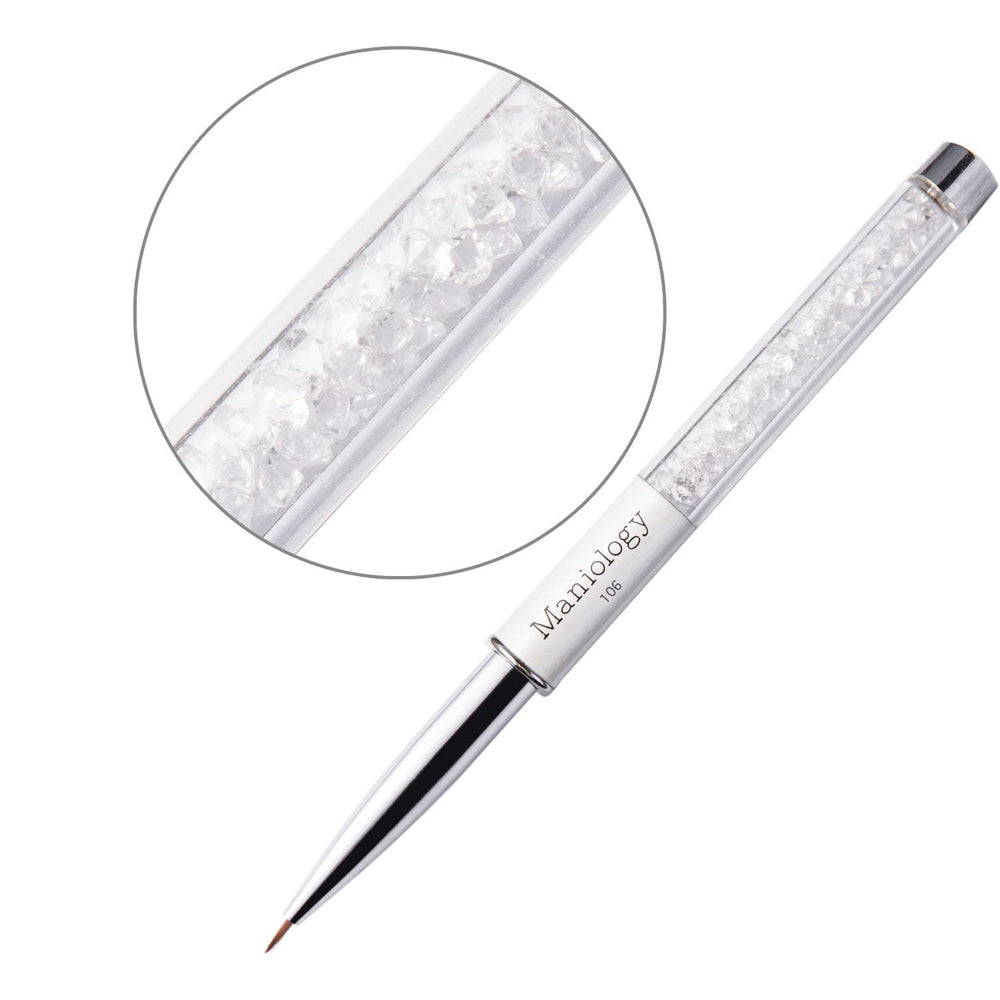 A Drawing Brush #106 Premium Nail Art Manicure Brush Line by Maniology.