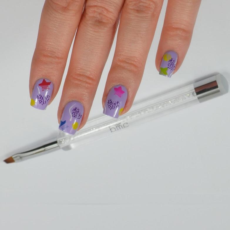 nail art sponge brush silicone stamp
