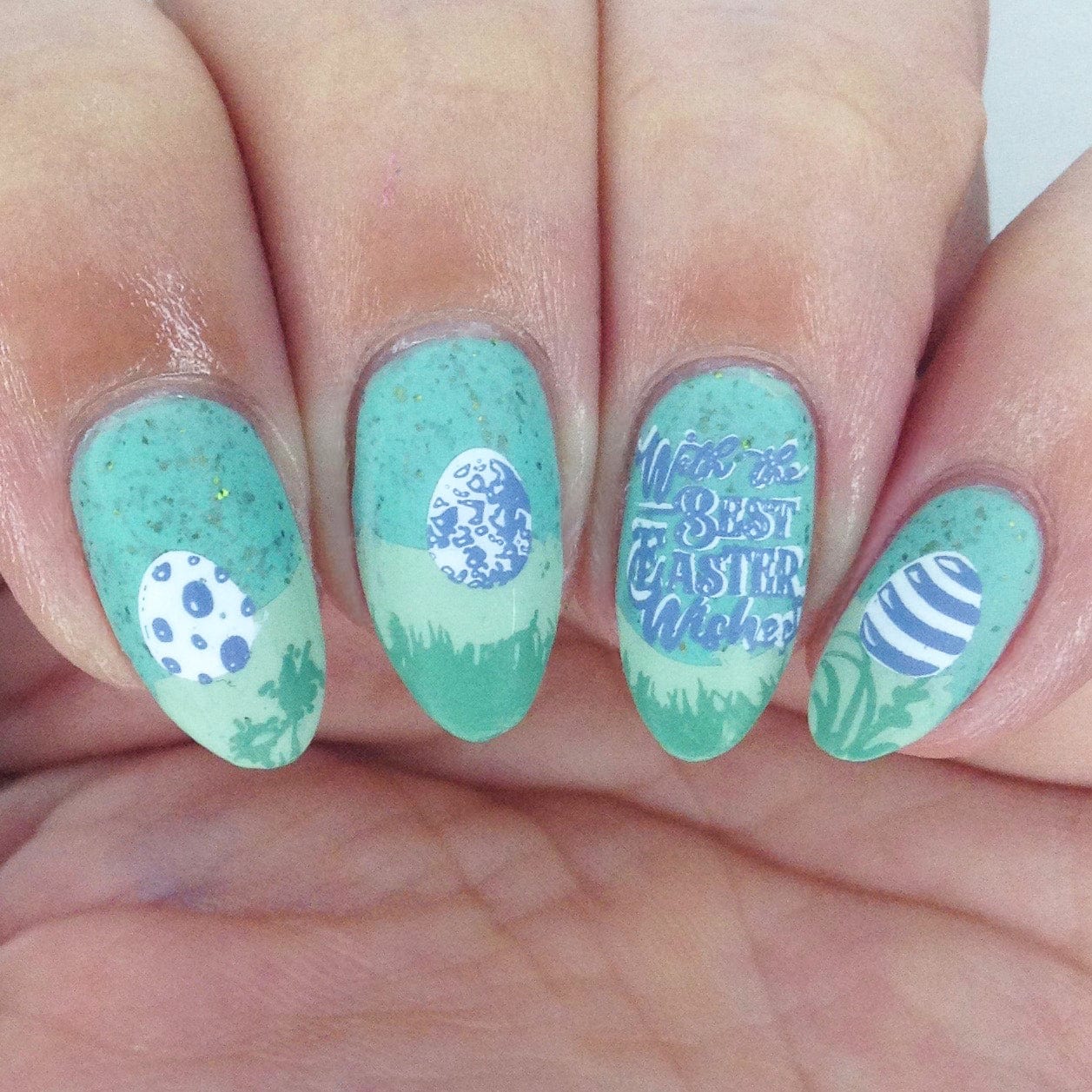 Easter Sunday Nail Stamping Plate Maniology