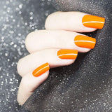 Essentials Bright Collection: Orange Burst (B194) Juicy Orange Stamping Polish