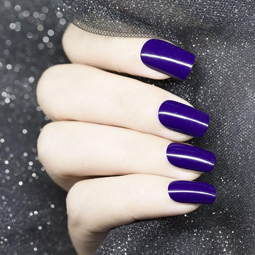 Essentials Primary Collection:  Midnight Madness (B188) Dark Blue Stamping Polish