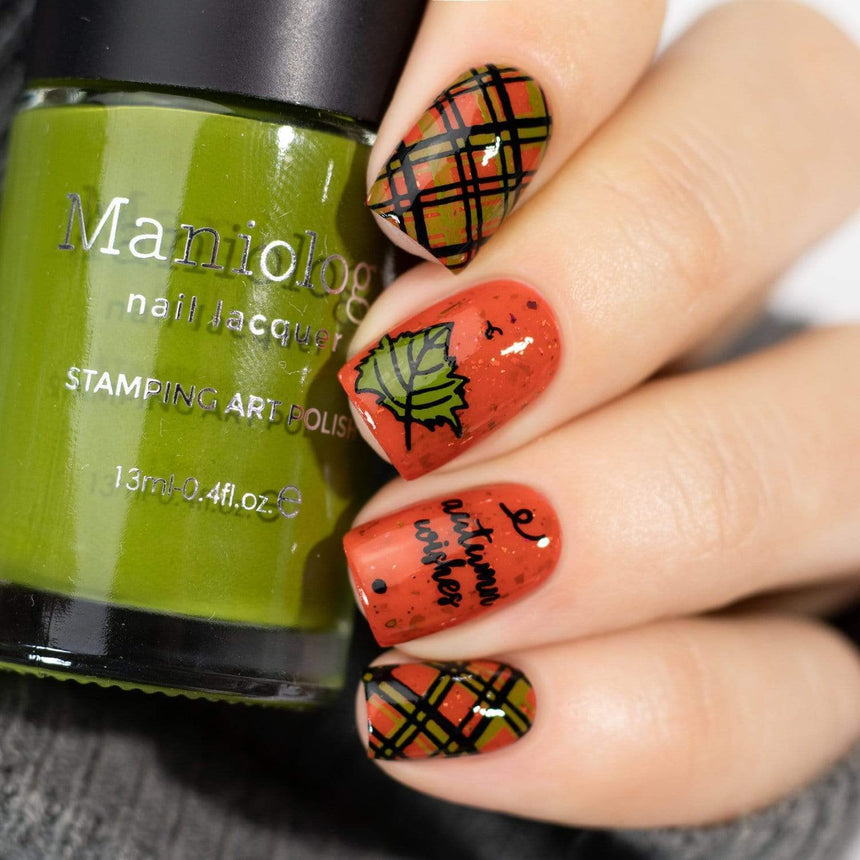 Evergreen (B315) - Olive Green Stamping Polish
