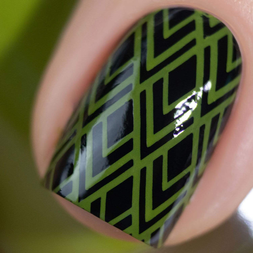 Evergreen (B315) - Olive Green Stamping Polish