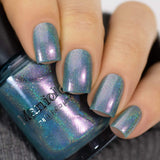 Fairy Tales: Dewdrop (P110) Blue Pearl Holographic Nail Polish